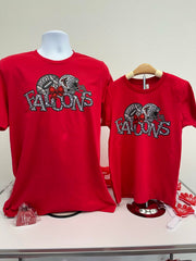 Unisex Red Loving Falcons T-Shirt – Bella Canvas